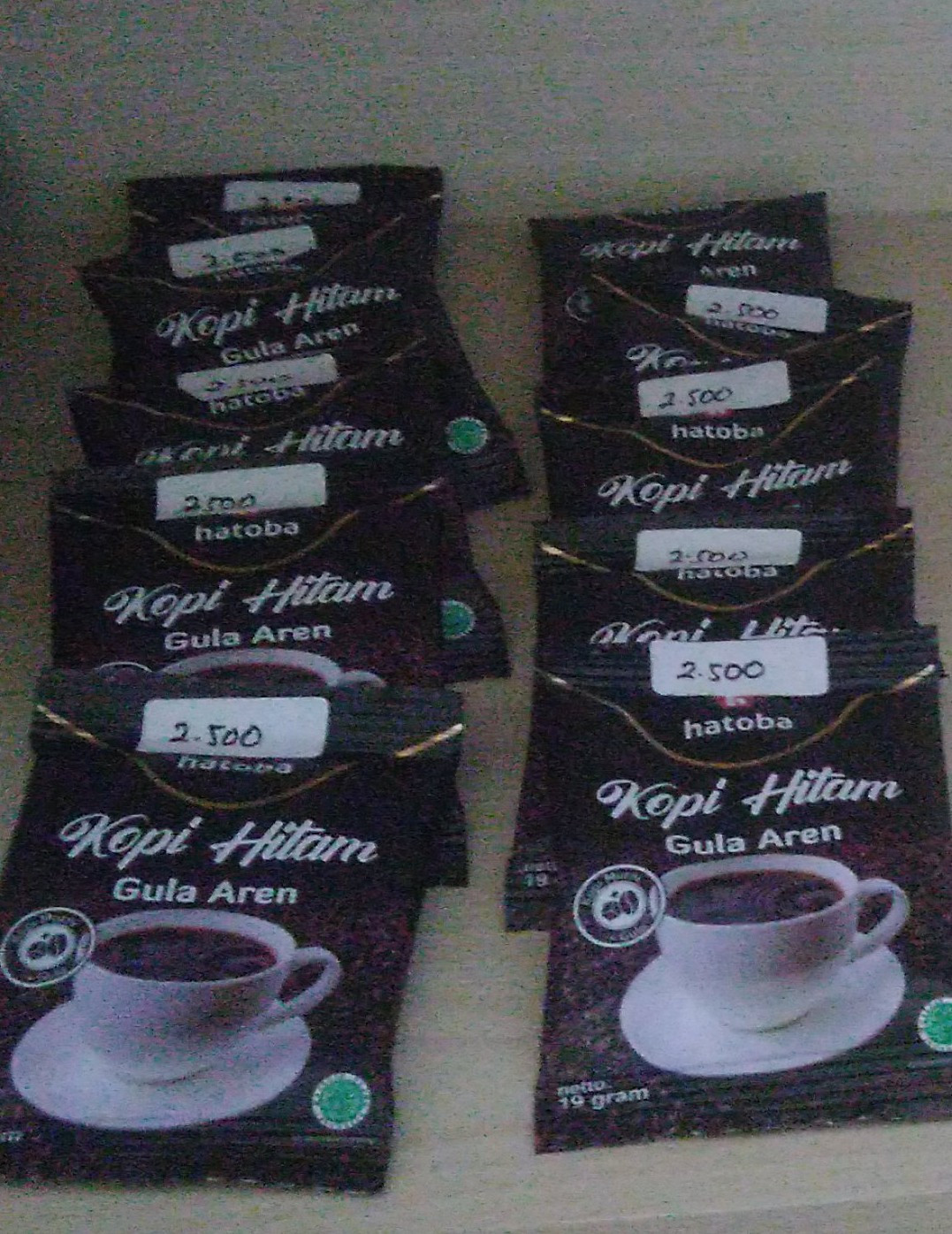 Kopi Gula Aren Hatoba (sachet)