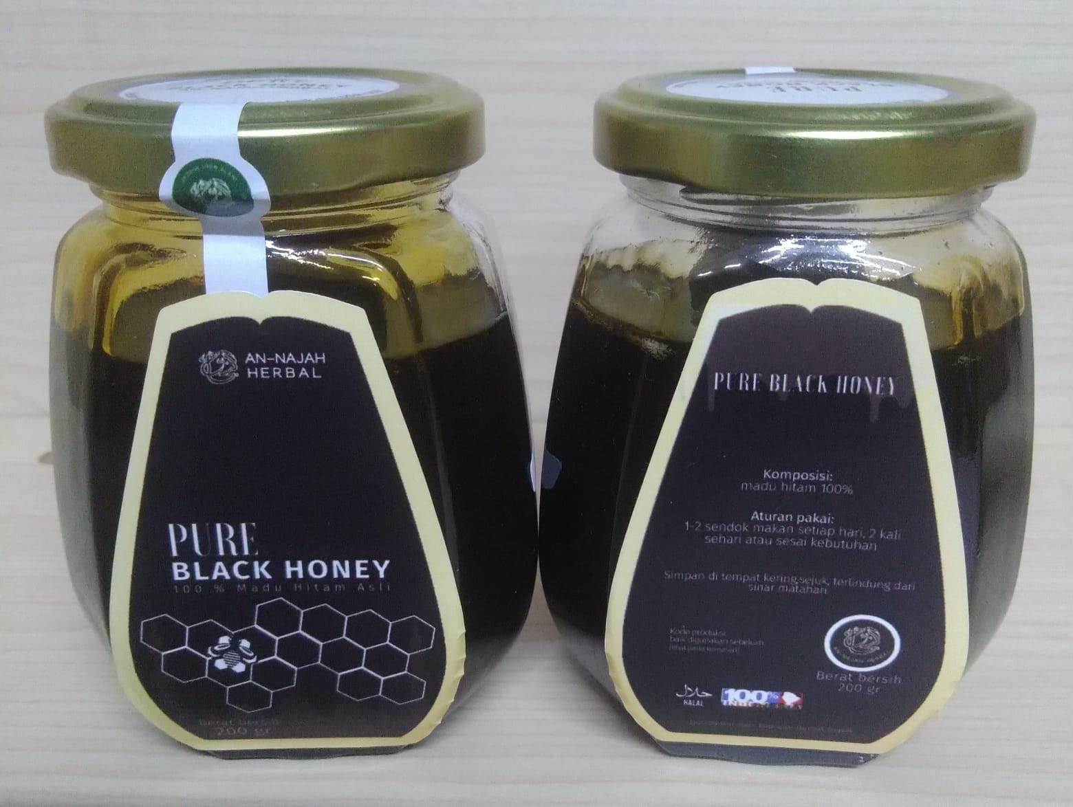 Annajah Pure Black Honey 200g