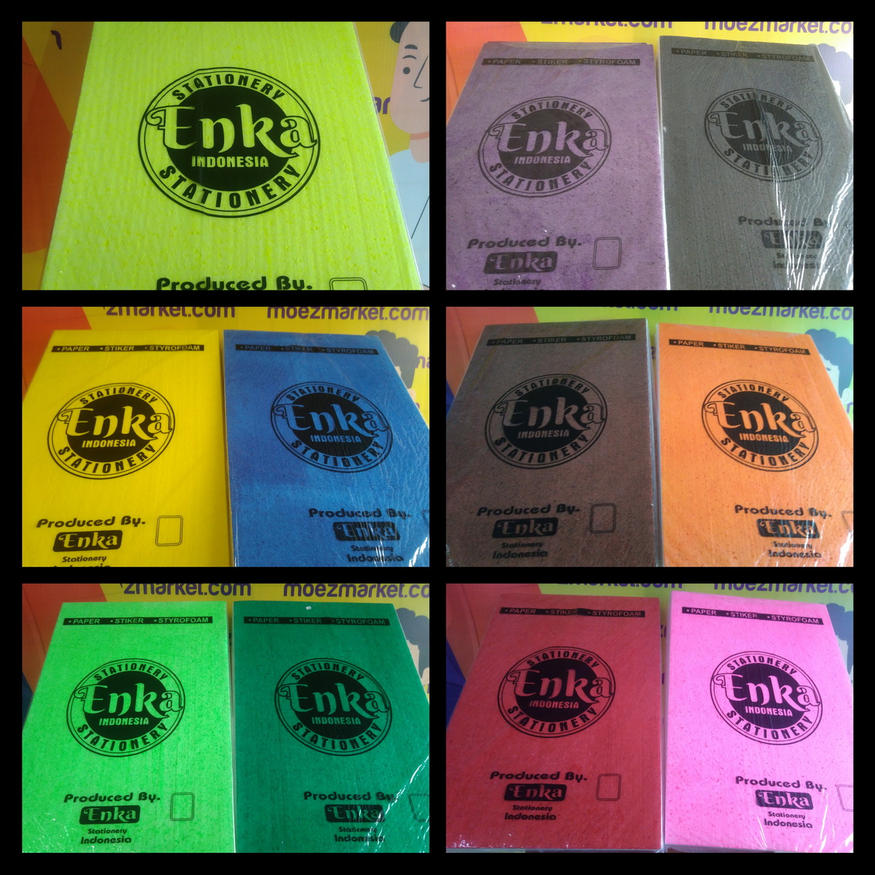 Styrofoam Warna Enka